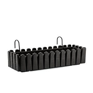 So-i̇b03 Antrasit Askılı Balkon Saksı Takım 14 Lt No 3