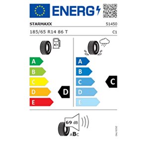 185/65 R14 Tl 86t Tolero St330 Yaz Lastiği (üretim Yılı : 2025)