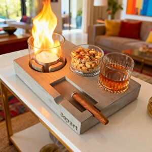 Copart Elza Biyoetanol Masaüstü Şömine