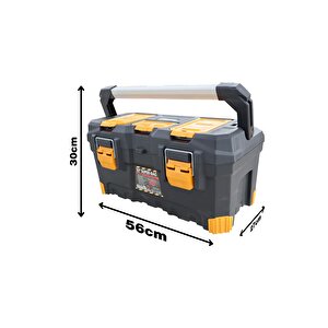 Asr-4051 22"black Alümi̇nyum Sapli Takim Çanta
