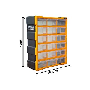 Asr-6002 18'li̇ Büyük Monoblok Çekmece Seti̇