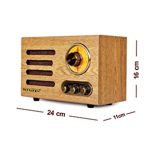Looptone Dsy-hr08 Retro Radyo Espresso
