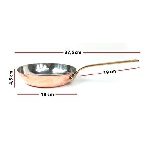 Shark Anatolia Şahika Bakır Tava 18cm