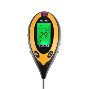 Amtast 4 Parametre Toprak Ph Nem Isı Işık Ölçer