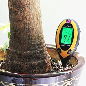Amtast 4 Parametre Toprak Ph Nem Isı Işık Ölçer