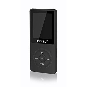 X02 Ultra İnce Mp3 Çalar 4gb Fm Radyo Siyah