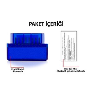 Elm327 Süpermini Araç Arıza Tespit Cihazı Obd2 V1.5