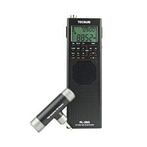 Pl-360 Portatif Radyo Siyah Fm Am Sw Mw Lw