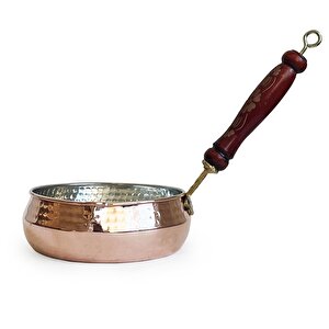 Ahşap Kulplu Bakır Salsa Sosluk No:1