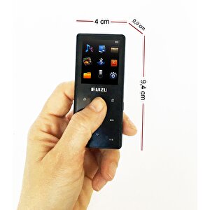 Ruizu D29 Hifi Metal Gövdeli Bluetooth Mp3 Çalar 8gb