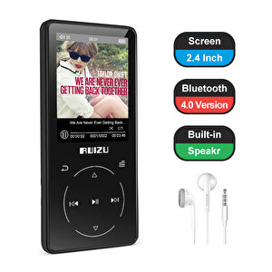 Ruizu D16 Dokunmatik Bluetooth Mp3 Çalar 8gb