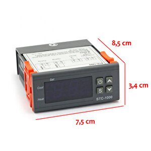 Stc-1000 Lcd Prob Termostat Problu 5m Kablolu