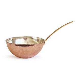 Wok Bakır Tava 25cm