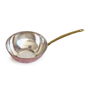 Shark Anatolia Wok Bakır Tava 25cm