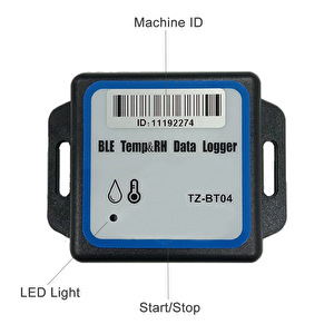 Aek-tech Tz-bt04 Bluetooth Sıcaklık Ve Nem Datalogger