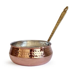 Pirinç Kulplu Bakır Salsa Sosluk No:2