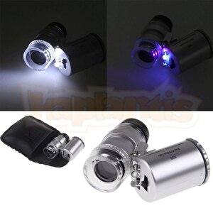 Aek-tech Ledli Mini Büyüteç 60x