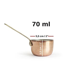 Mini Şef Gasarol Bakır Sosluk  70ml No:1