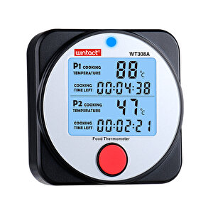 Wintact Wt308a 2 Kanal Dijital Saplamalı Gıda Termometresi