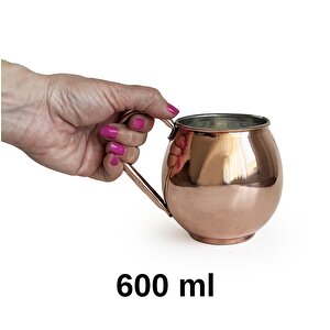 Shark Anatolia Terra Bakır Kupa Bardak Mug