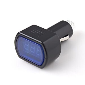 Aek-tech Araç Akü Dijital Volt Ölçer Voltmetre