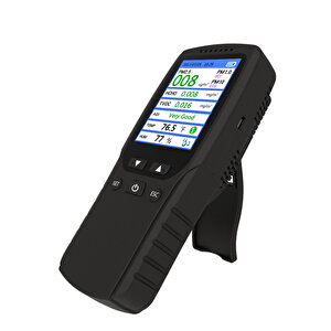 Oem Dm106a Çoklu Gaz Analiz Cihazı Tvoc Hcho Aqi Pm1.0 Pm10 Hum