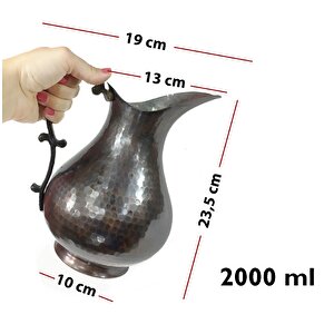 Shark Anatolia Pınar Antik Bakır Sürahi No:2