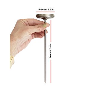 Aek-tech Kompost Toprak Termometresi 20cm Prob