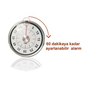 Tfa Puck Mutfak Timer (zamanlayıcı) Beyaz