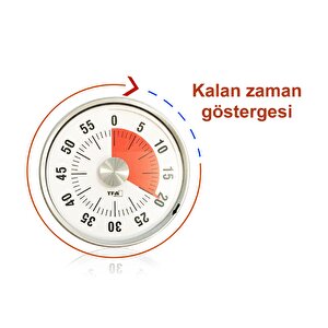 Tfa Puck Mutfak Timer (zamanlayıcı) Beyaz