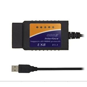 Elm327 Araç Arıza Tespit Cihazı Obd2 V1.5 (usb)