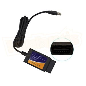 Elm327 Araç Arıza Tespit Cihazı Obd2 V1.5 (usb)