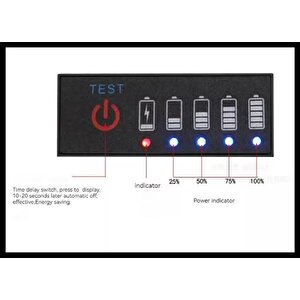 6s Lityum Pil Akü Seviye Kapasite Göstergesi 72v Ternary Lithium