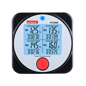 Wt308b 4 Kanal Bluetooth Dijital Saplamalı Gıda Termometresi
