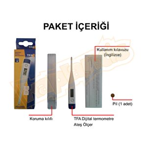 Tfa Dijital Medikal Termometre Ateş Ölçer