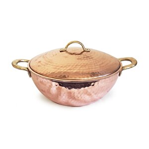 Wok Tava 25 Cm Kapaklı