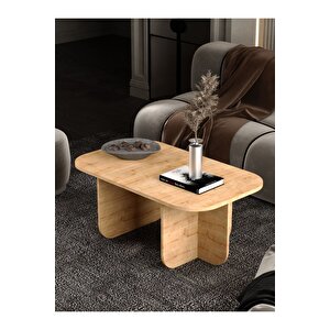 Orta Sehpa | Salon Sehpası Oval - Safir Meşe Safir Meşe