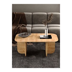 Orta Sehpa | Salon Sehpası Oval - Safir Meşe Safir Meşe