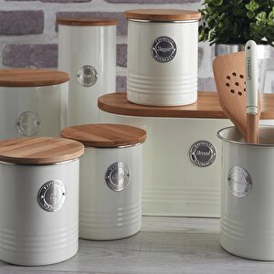 Typhoon 1401745 Living Serisi 2.5 Litre Makarna Saklama Kabı - Krem