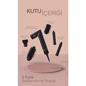 Shd-1720 - Volumair 5 In 1 Katlanabilir Air Saç Kurutma Ve Şekillendirme Sistemi