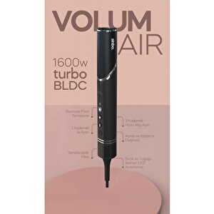 Sinbo Shd-1720 - Volumair 5 In 1 Katlanabilir Air Saç Kurutma Ve Şekillendirme Sistemi