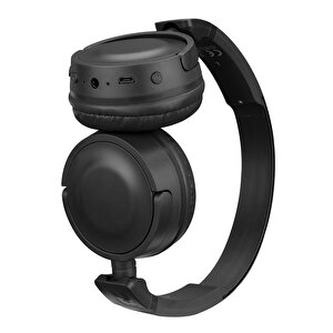 Sn-xbk33 Siyah Batty Tf Kart Özellikli Bluetooth V 5.0 Katlanabilir Kulak Üstü Kulaklık