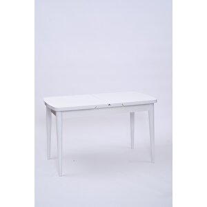 Nehir Alfa Banklı Lak Panel Açılır Mutfak Masa Takımı 75x130cm