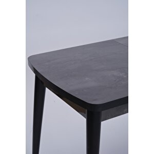 Nehir Polo Lak Panel Açılır Mutfak Masa Takımı 75x130cm