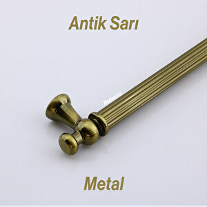 Mobilya Çekmece Mutfak Dolabı Dolap Kapak Kulpları Kulb Kulpu Antik Sarı Metal Kulp 224 Mm