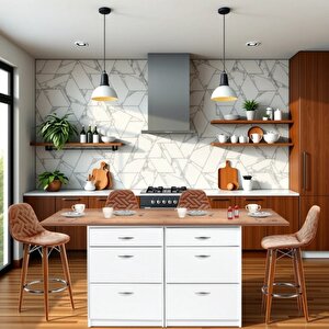 Skylla Mutfak Adası 6 Çekmeceli Alt Modül 160 Cm Tezgah Dahil