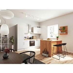 Tdesigno Artemis Mutfak Adası -alt Modül 150 Cm Atlantikçam- Tezgah Dahil