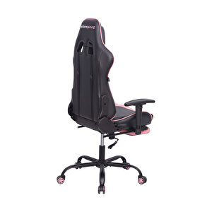 Adore Gaming Prox Oyuncu Koltuğu Siyah / Pembe S. Deri 71x77,5-126x136 Cm