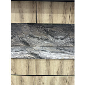 Arsit Laminat Mutfak Tezgah, Mermer Desenli Mat Yüzey