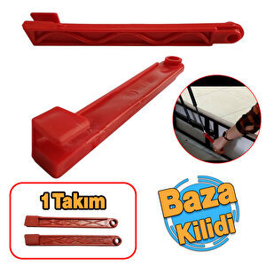 Plastik Baza Piston Kilidi Baza Kapanma Önleyici Güvenlik Önlem 1 Çift Sağ Sol Takım Aparat Kilit